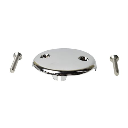Thrifco Plumbing 2-Hole Face Plate Chrome Plated 4401696
